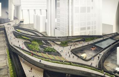 Gallery of DXA Studio Designs New Urban Pathway for New York  - 5
