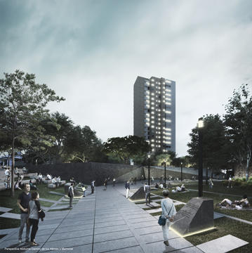 Parque Memorial en Medellín: espacio público de inflexión que transformará la antigua residencia de Pablo Escobar