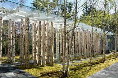 Capela Birch Moss / Kengo Kuma and Associates