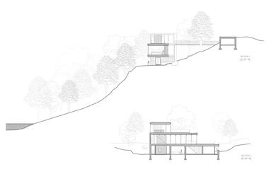 Gallery of House Dans l'Escarpement / YH2 Architecture  - 23