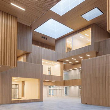 Gallery of Wood Cladding - Linear Rib - 1