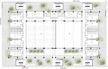 Gallery of Gymnasium, Blaise Pascal High School / Koffi & Diabaté Architectes  - 11