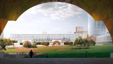 Gallery of Paradigma Ariadné Designs Masterplan for Budapest South Gate Competition  - 3
