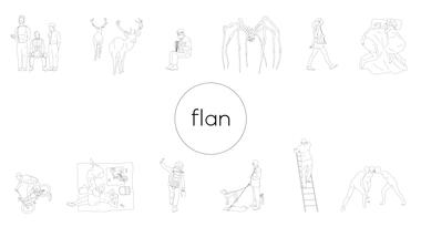 Descarga gratis esta biblioteca de dibujos DWG de Flan Studio