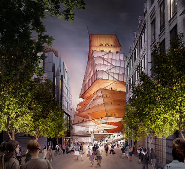 Galería de Diller Scofidio + Renfro presenta proyecto para el nuevo Centro de la Música de Londres  - 1