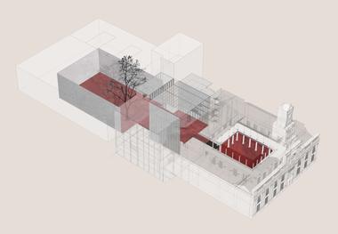 Galería de Primer Lugar Concurso Edificio Anexo Museo Histórico Nacional de Chile  - 7