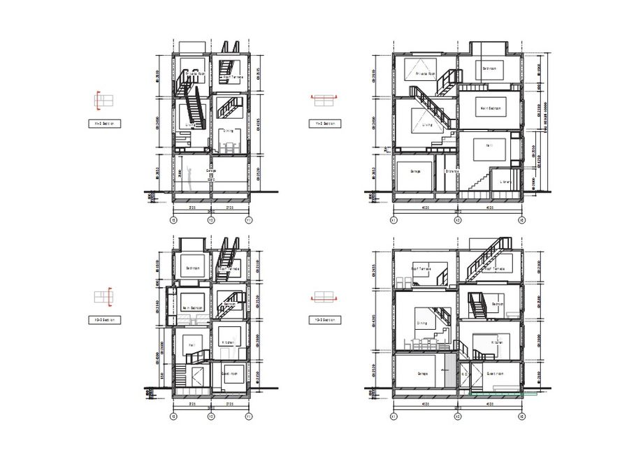 Split level design by nattawut05 | ArchDaily