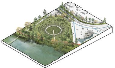 Galería de DARP, mención honrosa en concurso de ideas del Parque Juan Amarillo en Bogotá  - 7