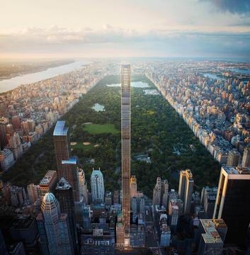 Gallery of SHoP Architects' 111 West 57th Street Celebrates Topping Out near Central Park  - 1