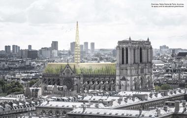 Studio NAB Designs a Greenhouse Roof for Notre-Dame