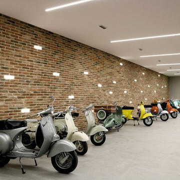 Gallery of Wall Recessed Lights - Brick - 2