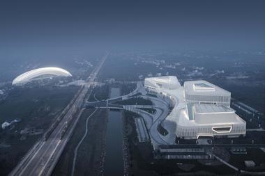 画廊 如东文化中心 / 同济大学建筑设计研究院  - 1