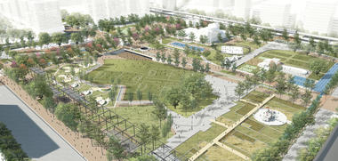 Galería de DARP, mención honrosa en concurso del Parque Tercer Milenio de Bogotá  - 1