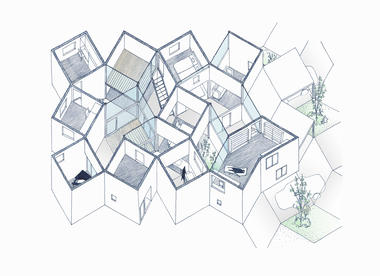 画廊 北斋之家，12个方体的自由扩张 / 岛田阳建筑事务所  - 7