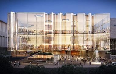 Snøhetta and Blight Rayner Design New Theater to Create Australia's Largest Performing Arts Center