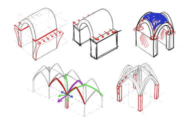 Arquitecta y youtuber 'Ter' explica la estructura de la Catedral de Notre-Dame a través de diagramas