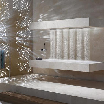 Spa Solutions - Horizontal Shower from Dornbracht