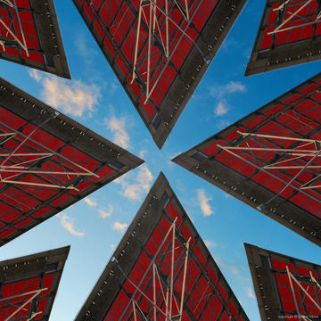 Galería de Fotógrafo crea mundos imaginarios a partir de la arquitectura preexistente  - 16