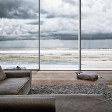 Sliding Door Feature - Hurricane from Sky-Frame