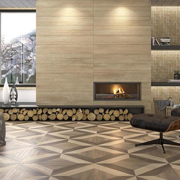 Wood-Look Porcelain Tiles - Sajonia from Grespania