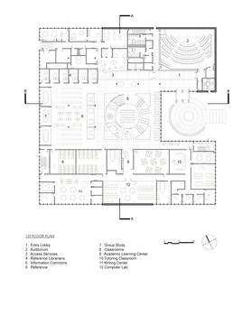 Gallery of SCCC Learning Resource Center  / ikon.5 architects  - 15