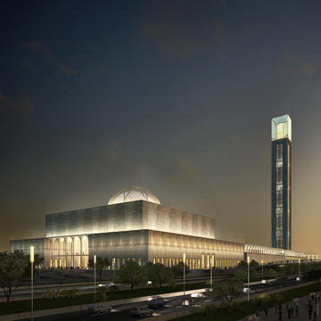 Gallery of Mosquée d’Algérie / KSP Juergen Engel Architekten  - 4