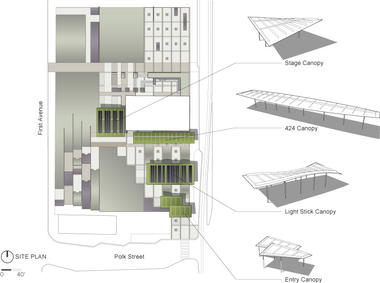 画廊 菲尼克斯市政公共空间遮荫蓬 / Architekton  - 11