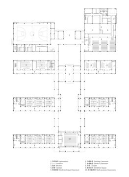 画廊 杭州杭行路小学 / GLA 建筑设计  - 28