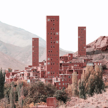 Retrofuturism Gives Traditional Iranian Architecture a Modern Twist 