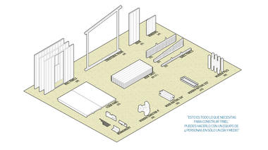 Galería de Estos son los ganadores del concurso 'Vivienda de Emergencia en México' por TECHO y Archstorming  - 1