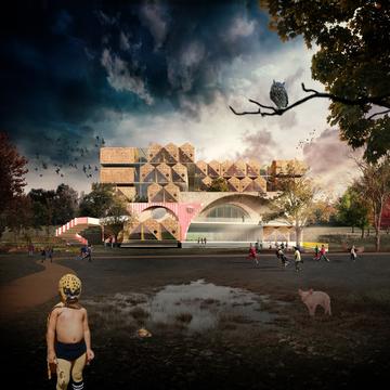 Andrés Jaque presenta el proyecto Colegio Reggio en Madrid