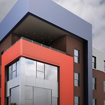 Gallery of Extruded Plank Facade System - 1