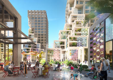 画廊 MVRDV 阿布扎比创客园区“像素”破土动工  - 1