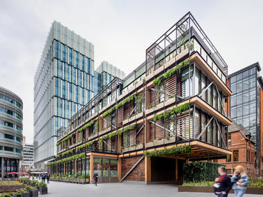 Gallery of Hardman Square Pavilion / Sheppard Robson  - 6