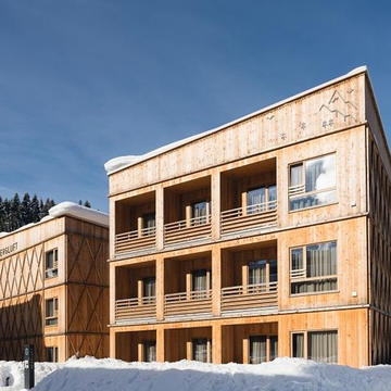 EGGER OSB & DHF in Hotel Tirol Lodge Ellmau from EGGER