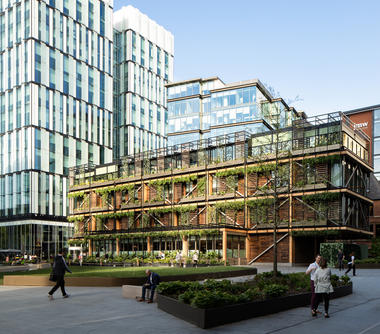 Pabellón Hardman Square / Sheppard Robson