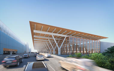 SOM projeta novo terminal do aeroporto de Kansas City