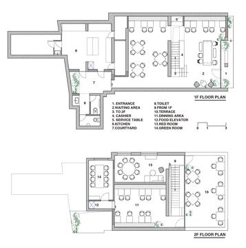 画廊 尼岔土家餐厅 / 上海彦文建筑工作室  - 19