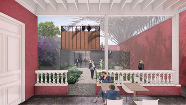 Proyecto de ampliación para casa patrimonial en Lima transforma el patio trasero en el centro del edificio