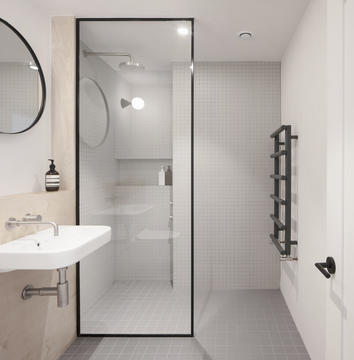 Duchas a ras de suelo, sin puertas ni cortinas: consejos y ejemplos de diseño