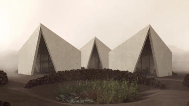 Windbracing, an Architectural Animation Film by Christophe Benichou