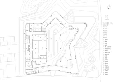 画廊 远洋蔚蓝海岸第三食堂-北北美食中心 / 上海彬占建筑设计  - 21