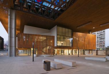 Gallery of Gabriela Mistral Cultural Center / Cristián Fernández Arquitectos + Lateral arquitectura & diseño  - 34
