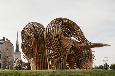 “蒸汽朋克” 展亭 / Gwyllim Jahn & Cameron Newnham + Soomeen Hahm Design + Igor Pantic