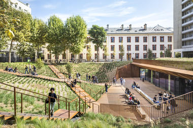 Facultad de Derecho de París I Modernización de los cuarteles de Lourcine / Chartier Dalix Architectes