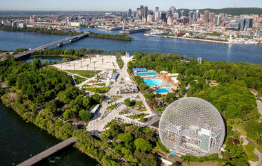 A New Landscape in Montreal Weaves Together Icons of the City’s Expo 67