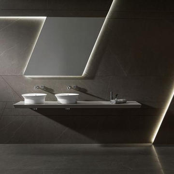 Porcelanatos de gran formato y mesas XTONE de Porcelanosa Grupo