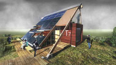 Galería de Construye Solar: Casa Atrapa Lluvia - Atrapa Sol, vivienda sustentable en una ciudad contaminada  - 1