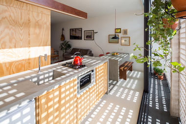 Encimeras de hormigón: brutalismo en la cocina