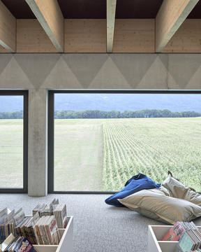 Gallery of Elisabeth de Portes School Library and Restaurant / Christoph Schwander Architekten  - 8